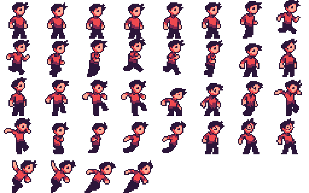 Game spritesheet